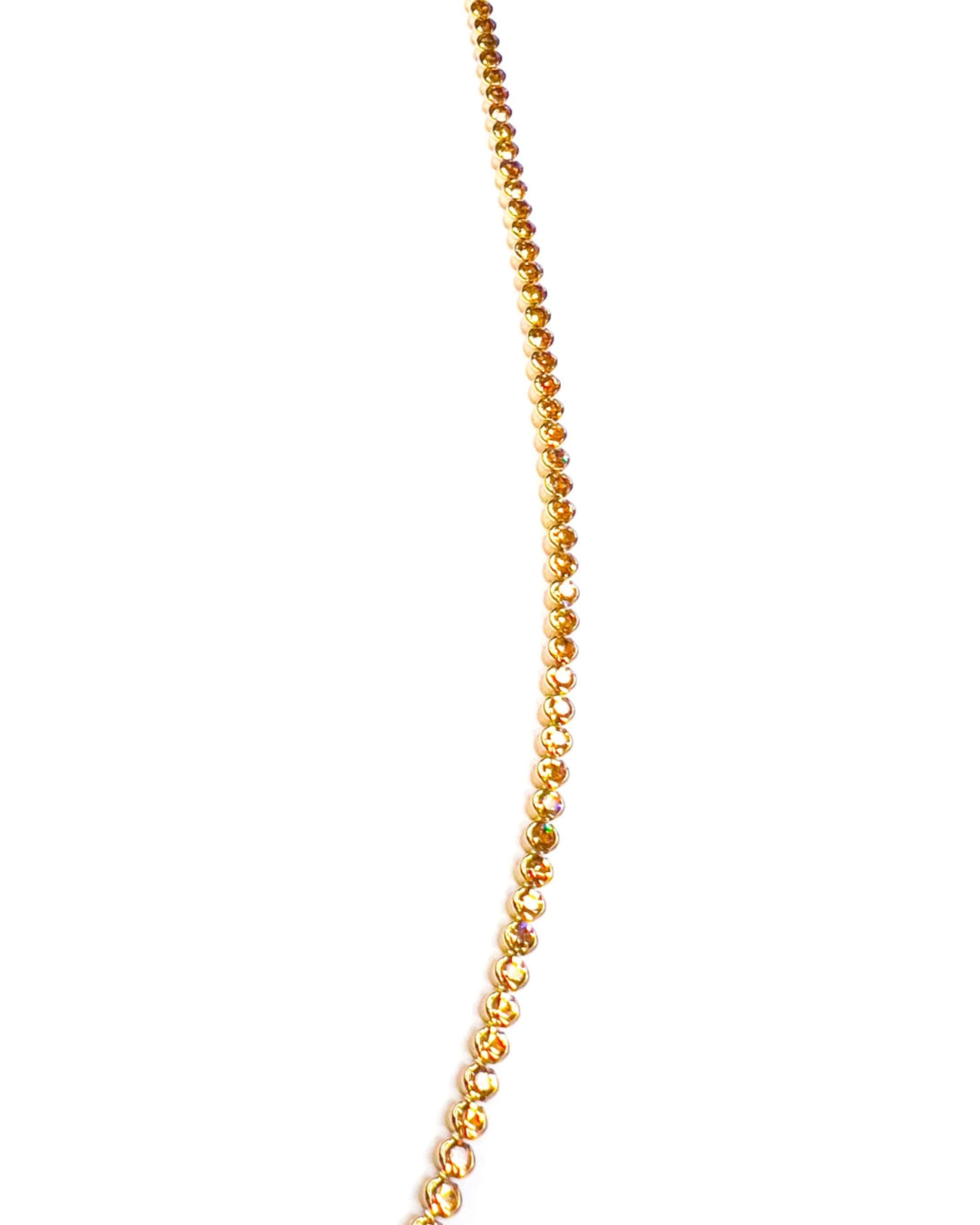 Clarice Crystal Tennis Anklet