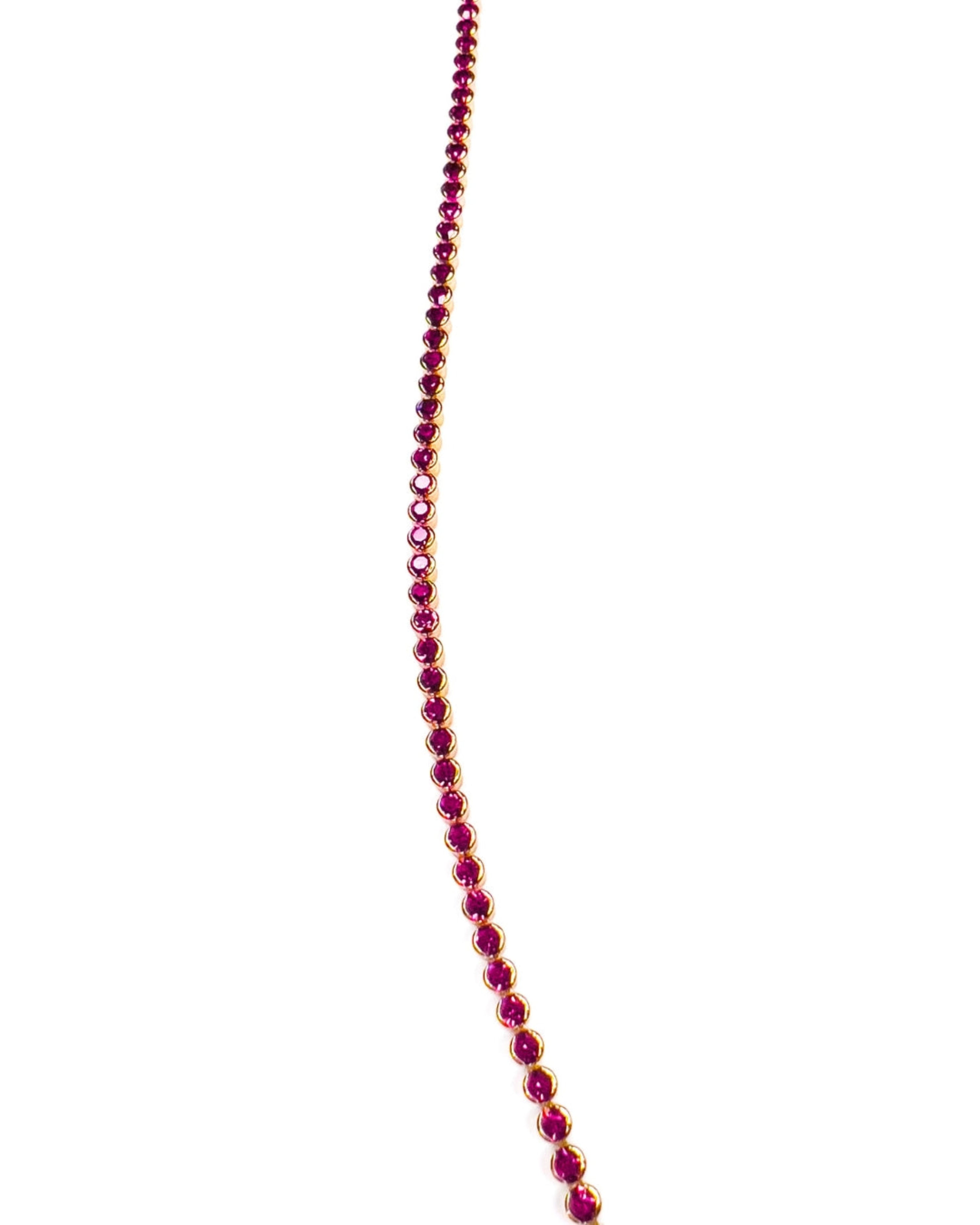 Clarice Crystal Tennis Anklet