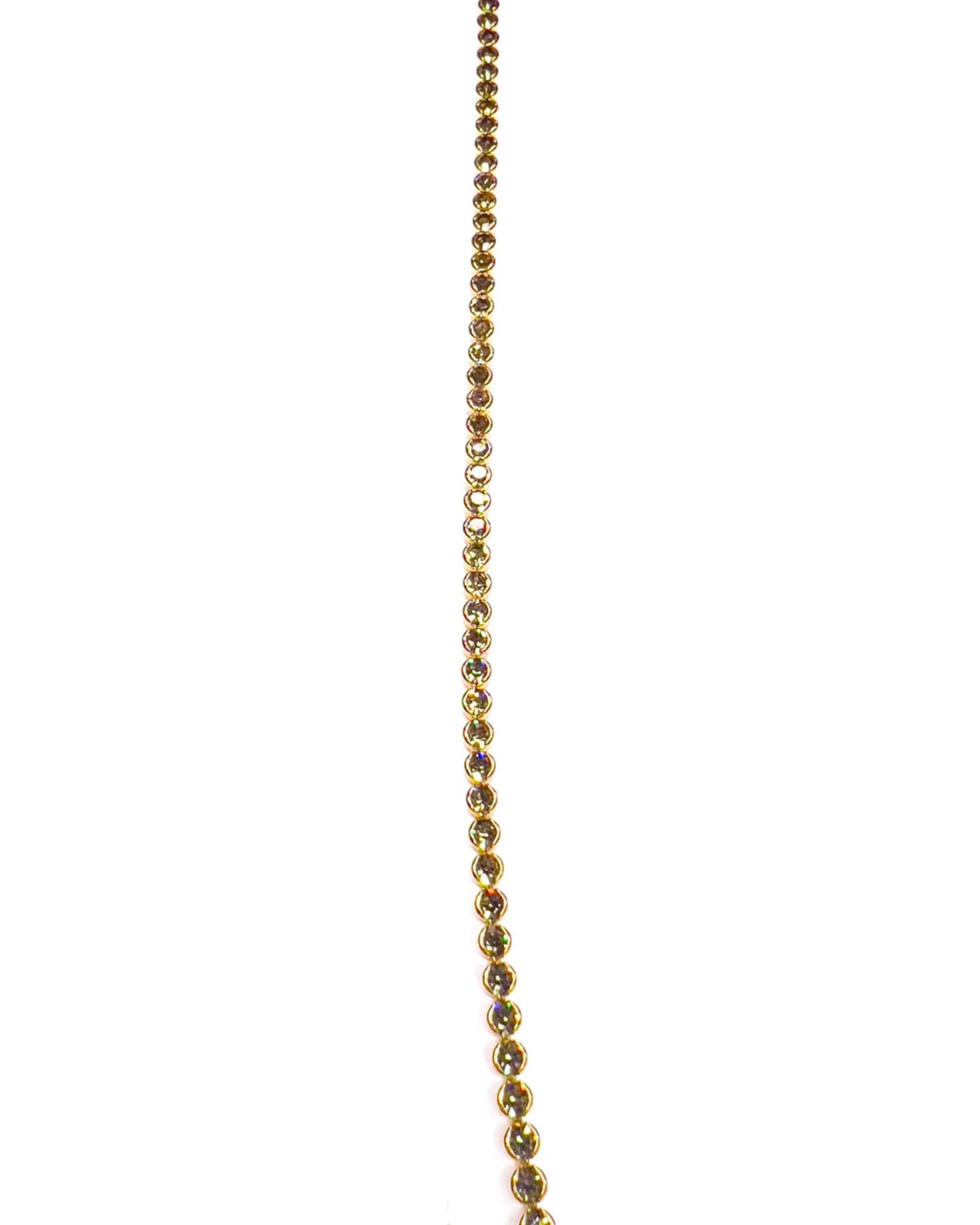 Clarice Crystal Tennis Anklet
