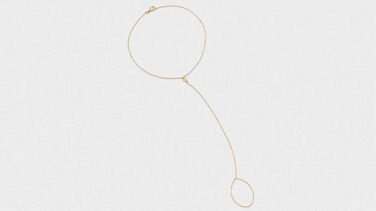 Diamond Foot Lariat