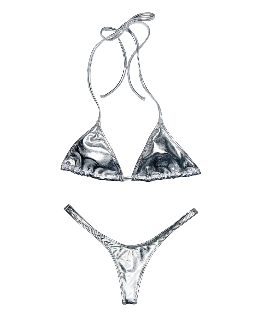 Silver Chrome Bikini