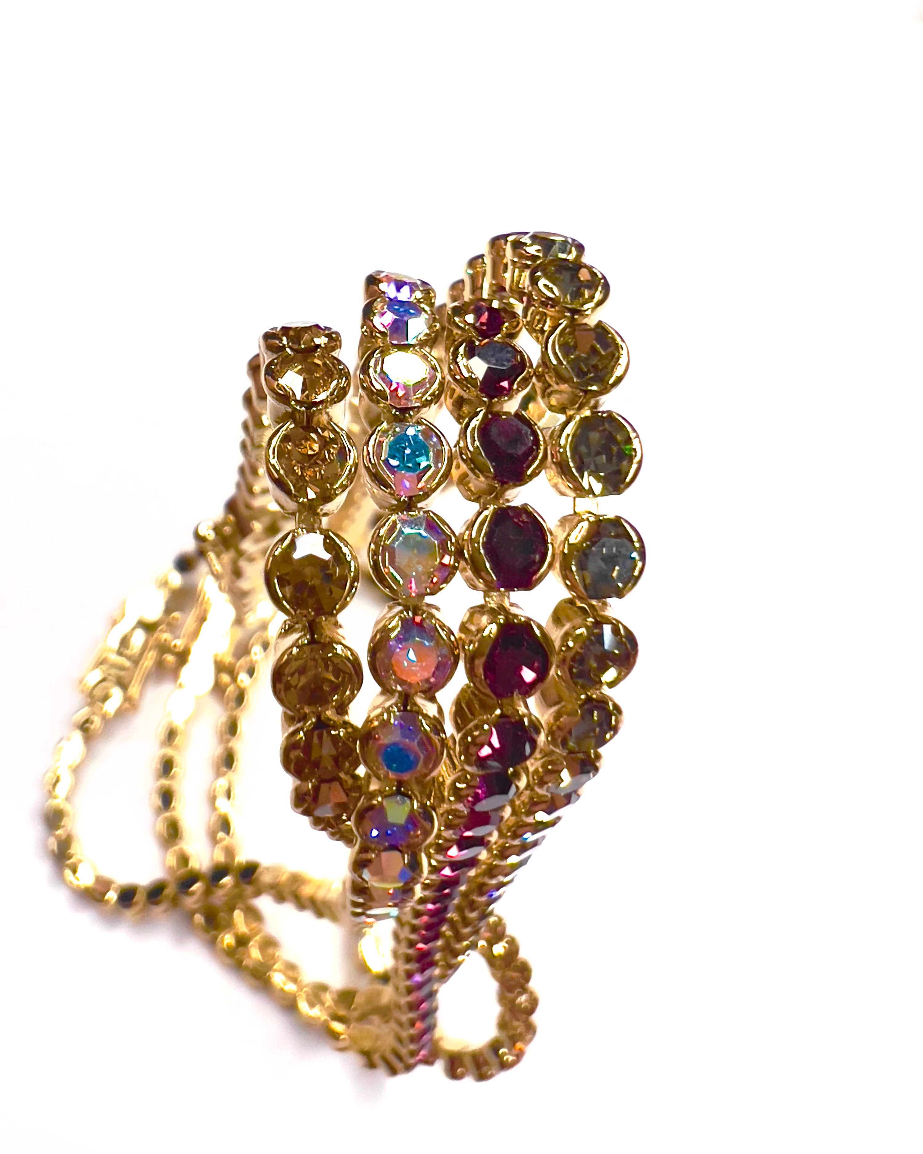 Clarice Crystal Tennis Anklet