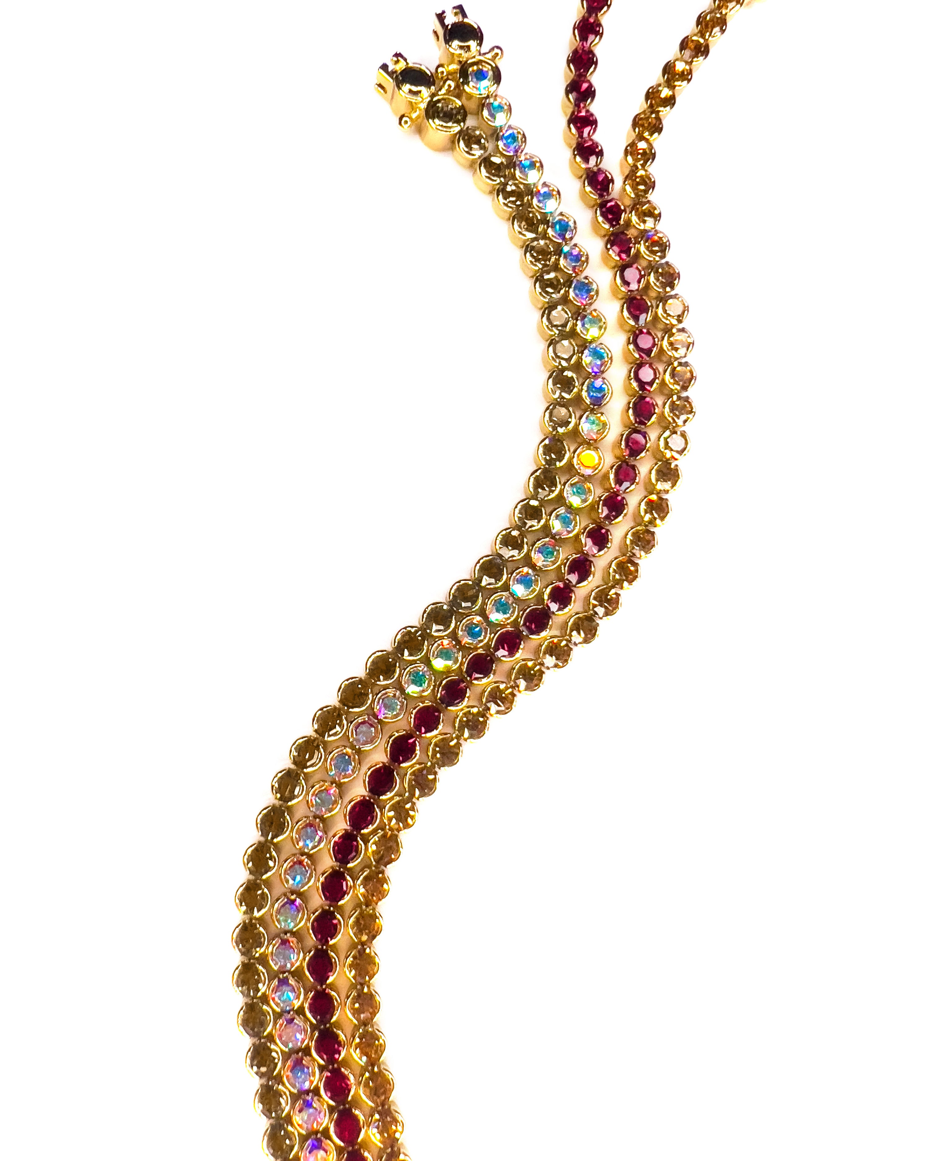 Clarice Crystal Tennis Anklet