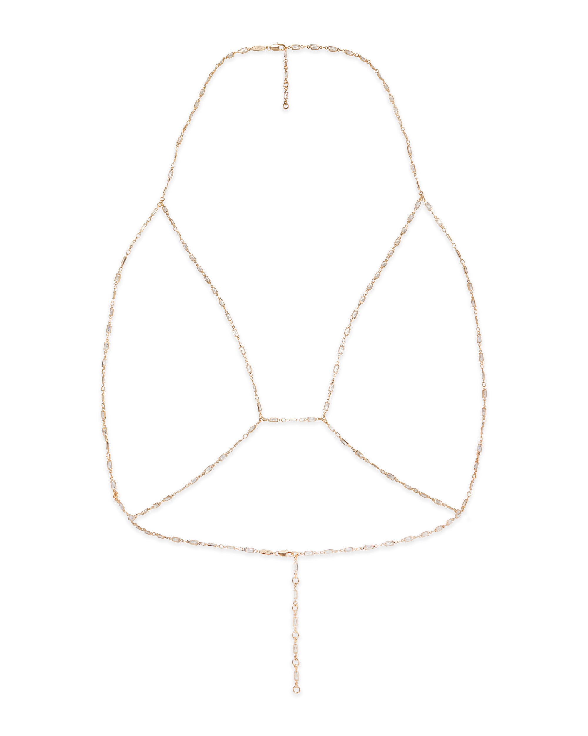 Vernita Crystal Bra Chain