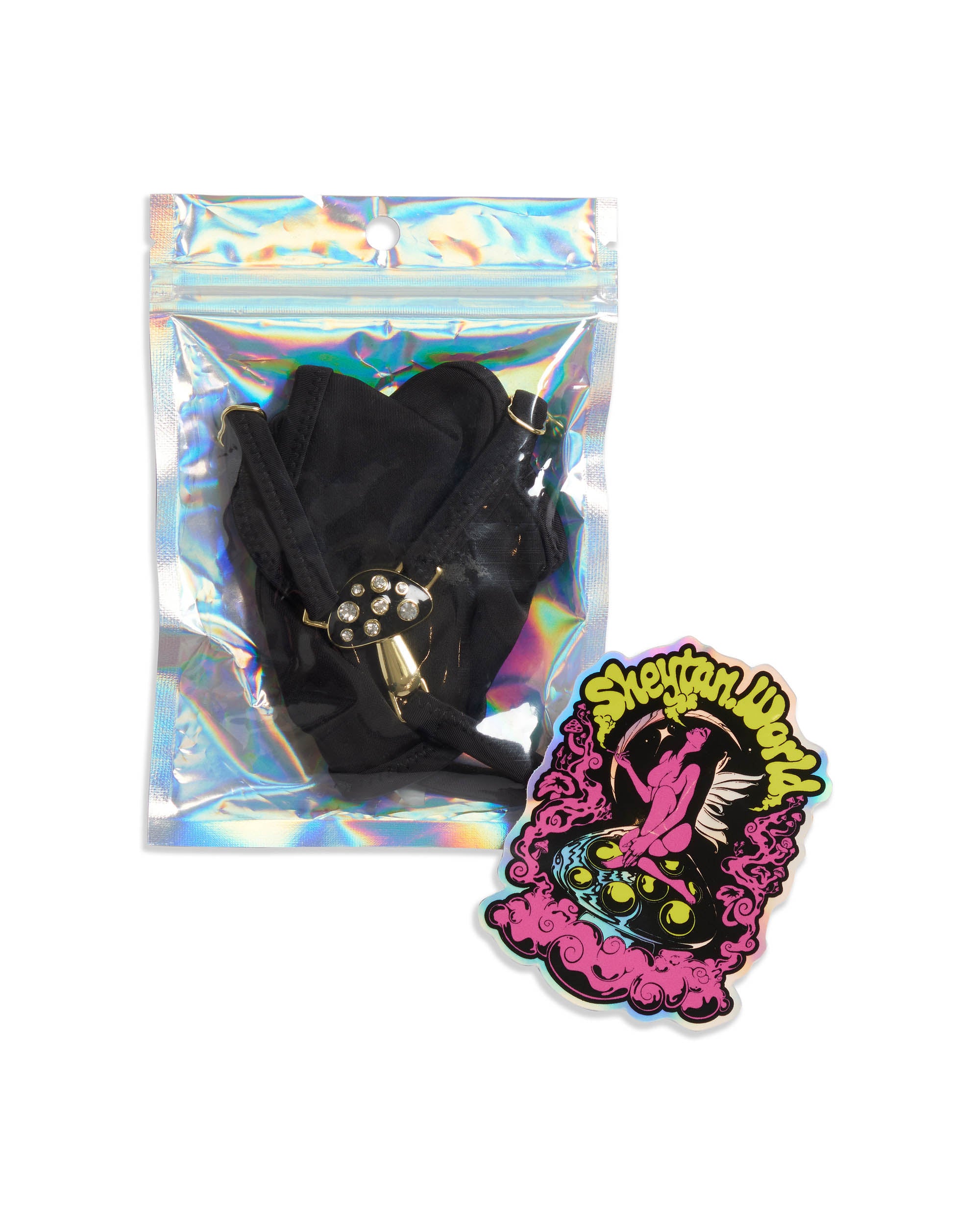 Mushroom Charm Thong