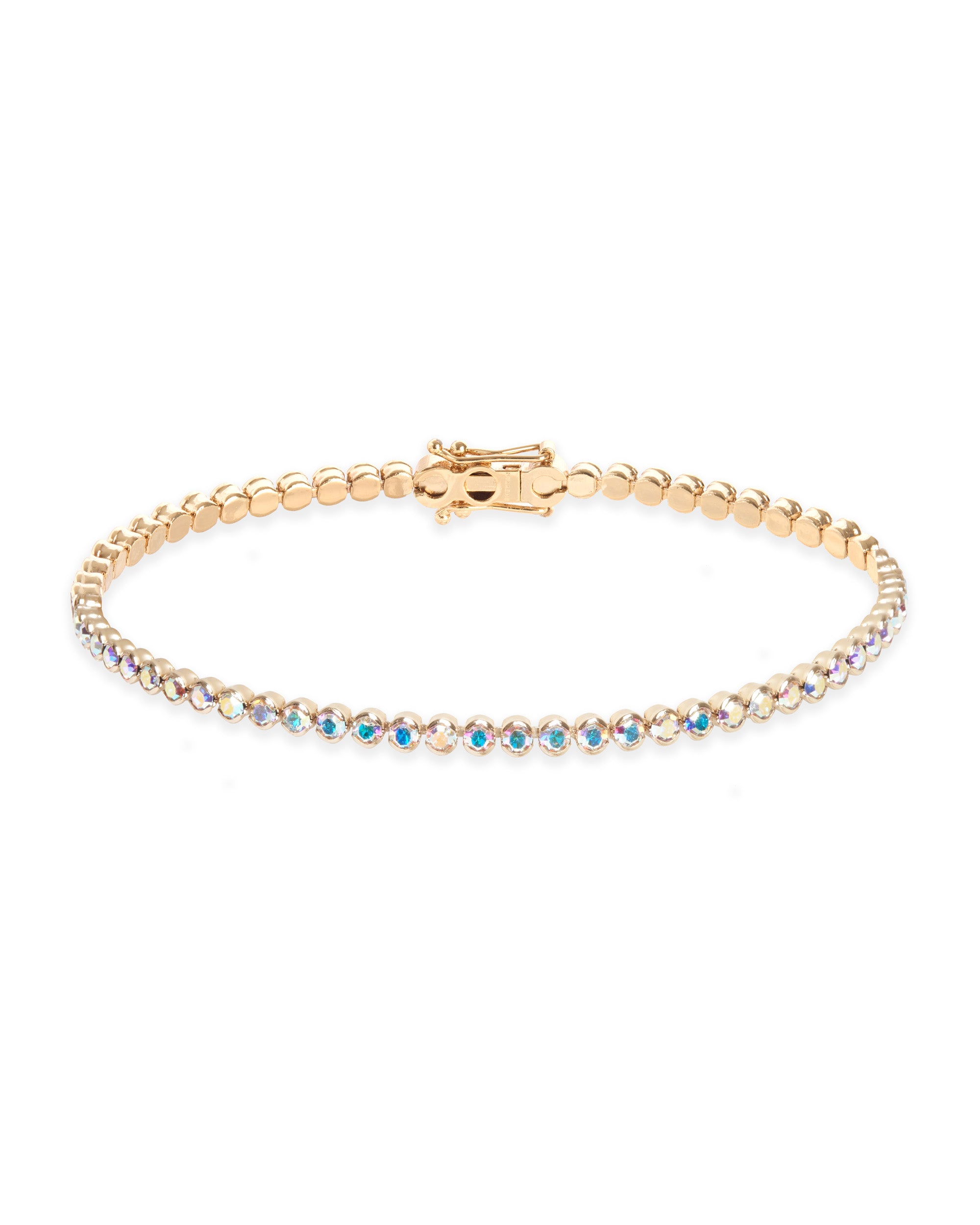 Clarice Crystal Tennis Anklet