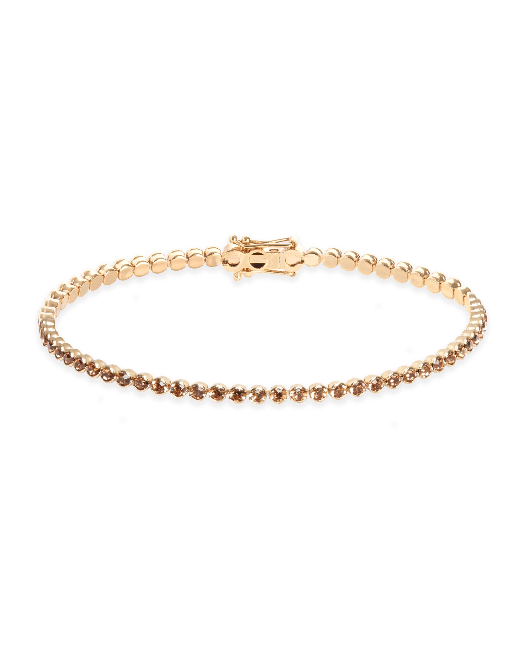 Clarice Crystal Tennis Anklet