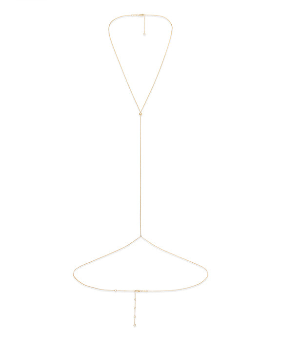Anais Diamond Dot Body Chain