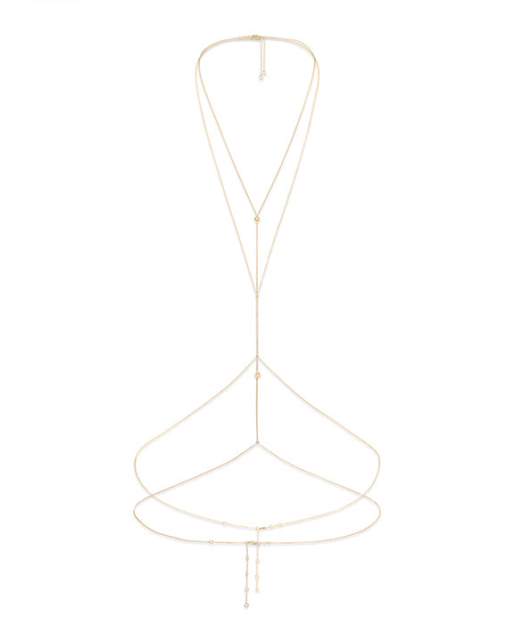 Anais Diamond Dot Body Chain