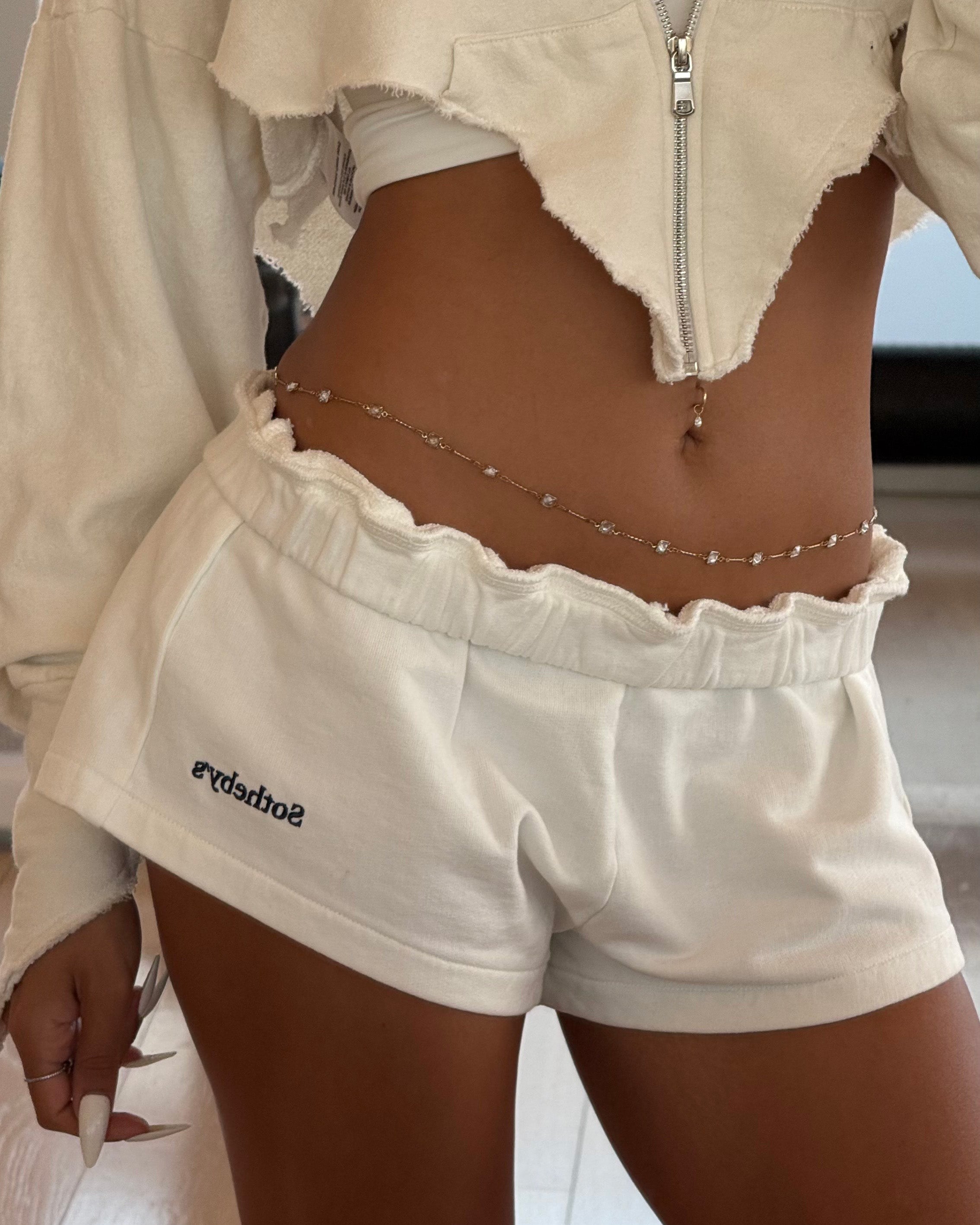 Cushion Crystal Waist Chain