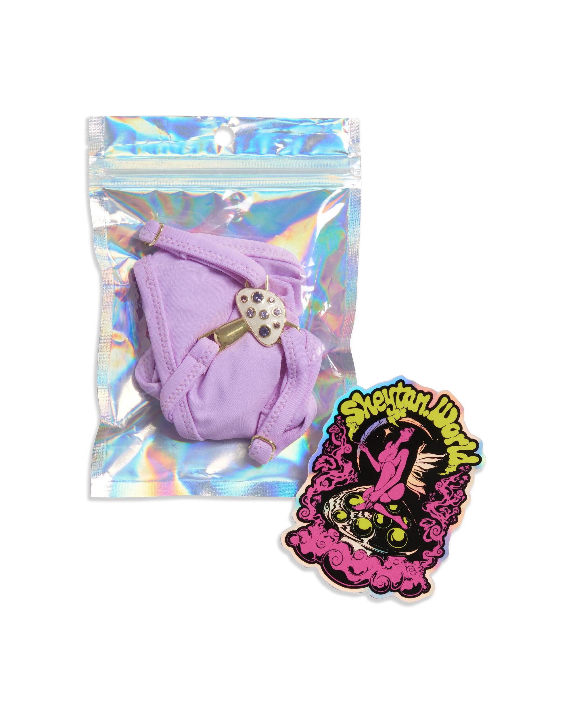 Mushroom Charm Thong